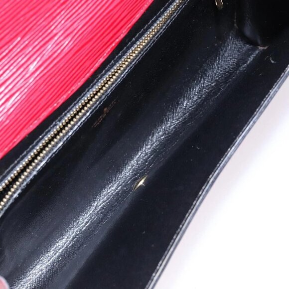 LOUIS VUITTON Epi Art Deco Clutch Bag Red M52637 LV Auth 136041 - Picture 12 of 16